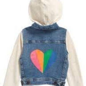 tucker + tate Heart Denim Jacket 6T